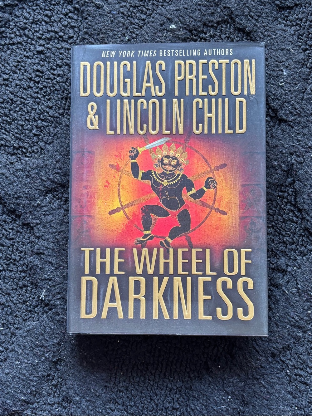 Douglas Preston & Lincoln Child The Wheel of Darkness HC 2007 Pendergast 8 DJ